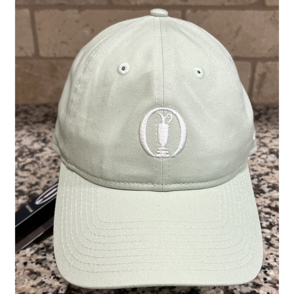 New The Open Official Merch Midi Hat New Era 9Twenty Adj. OSFM Women Light Green